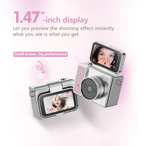 2026 S162 HD Digita Camera Thumb Student 1.47inch Small Video Camera