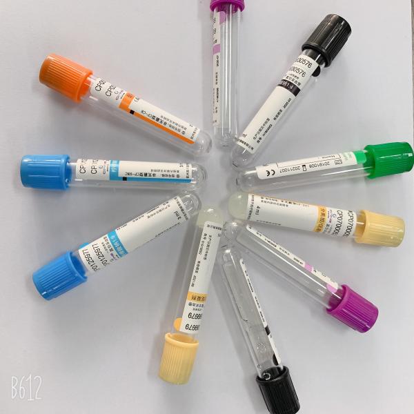 Hospital Use Blood Sample Collection Tubes FDA Approved Non Toxic