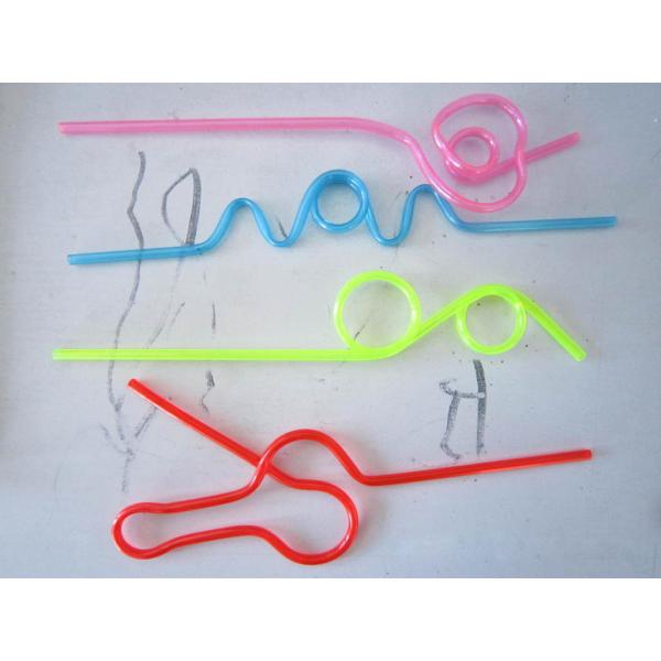 Disposable Plastic Drinking Bendy Straws Bar Party
