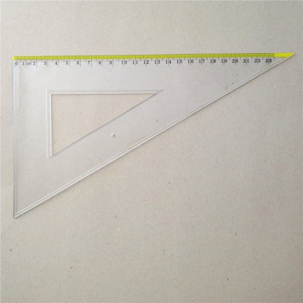 hot selling two color print wholesale 30cm jumbo ruler set