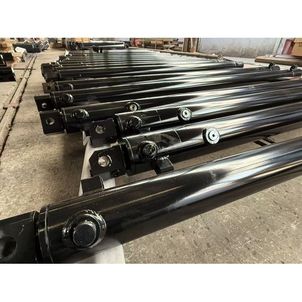 Hard Chrome Plated Steel Double Acting Telescoping Hydraulic Cylinders  ODM OEM