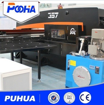 Automated Cnc Punch Press Hydraulic System Cnc Turret Press Machine