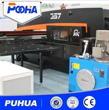 O Type Operation Cnc Turret Press , Automatic Sheet Metal Hole Punch Machine