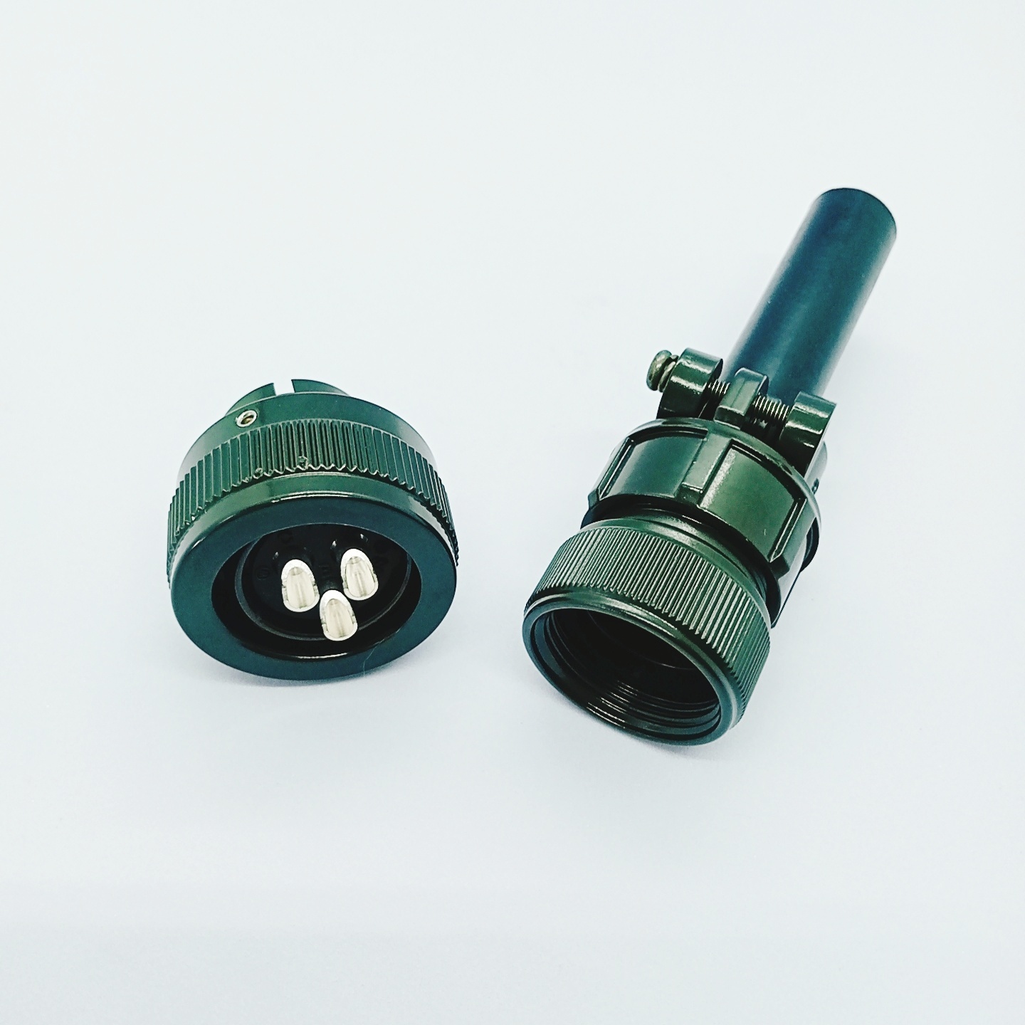 VG95234 Series CA3106A-16-10S Circular Connector Straight Female Cable Plug With Backshell CA3057-16 Connector