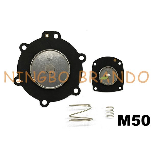 M50 M25 Membrane Diaphragm For Turbo Pulse Solenoid Valve Repair Kit