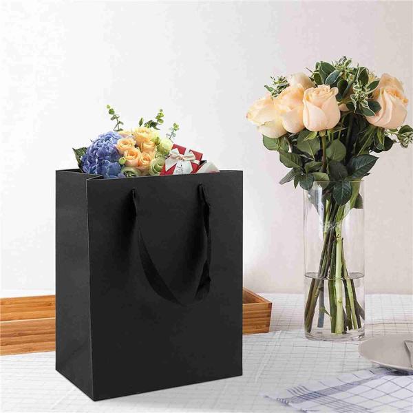 Custom Logo Gift Bag Glossy Clothes Branded Retail Shopping Paper Bags