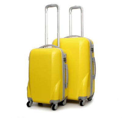 ABS plus PC travel trolley luggage bag from China baigou factory