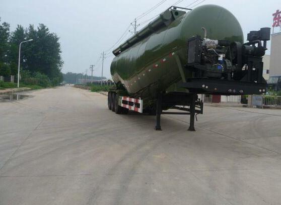 30 Tons To 80 Tons Reliability Bulk Cement Tank Semi Trailer With Q345 Carbon Steel
