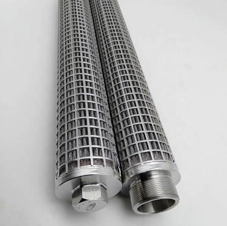 Iso Excavator Hydraulic Filter 60mm Dia Pleated Filter Cartridge