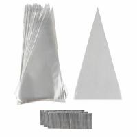 Anti 12 épaisseur sifflante en plastique jetable éclatée du sac 40mic de pouce