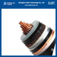 Cable de alimentación MV blindado STA de 18/30kv con núcleo único 1x120mm2 CU/SC/XLPE/SC/CTS/FR-PVC