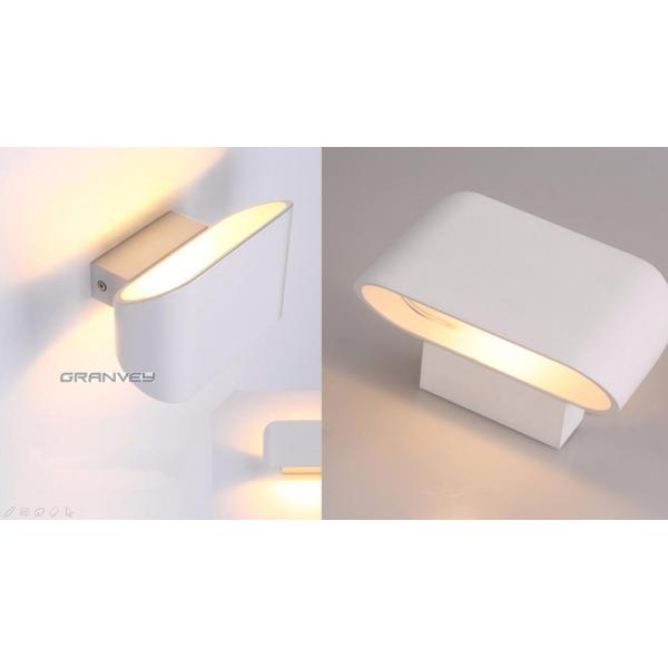 5W White Indoor Aluminum Wall Mounted LED Lights Fixtures For Residential Decor