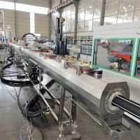 Extrusora de linha de extrusão de tubos de plástico de parafuso único para máquina de extrusão de ldpe de plástico