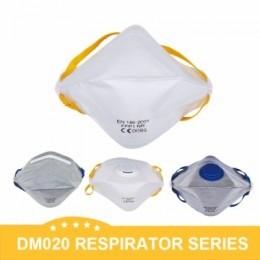 CE 149 FFP2 Non-Woven Folded Valved Respirator Dust Mask for Indoor Outdoor Protection