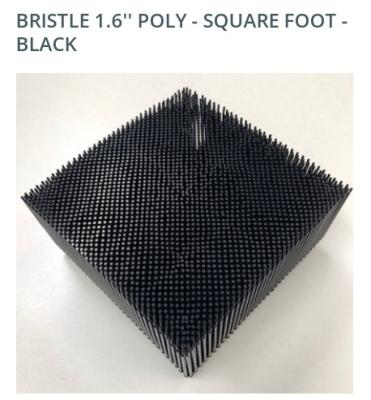 92911001 Nylon Bristles – Black Square Foot Poly Auto Cutter Bristle for Gerber GT7250