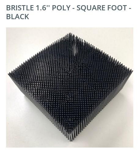 92911001 Nylon Bristles – Black Square Foot Poly Auto Cutter Bristle for Gerber GT7250