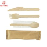Cutelaria de madeira compostable biodegradável do PLA da cutelaria