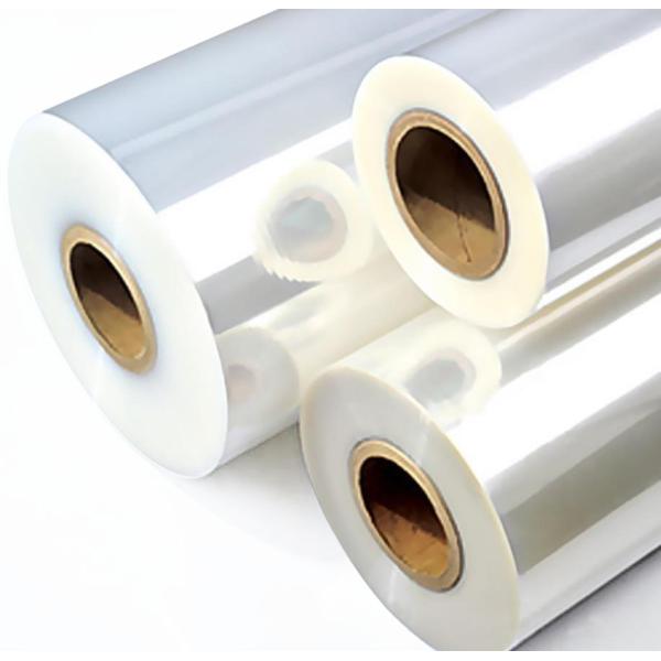 Glossy or Matte Adhesive Pre-coated 24 Micron BOPP Cold Lamination Film for Flexo Graphic Printing and Label Making