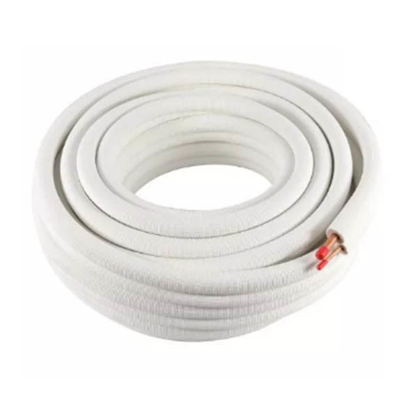 Pancake AC Spare Part Air Conditioner Insulated Copper Tube 1/2'' 3.5m