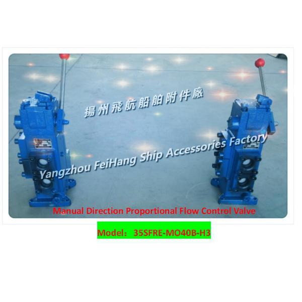 Manual reversing proportional speed regulating valve 35SFRE-MO40B