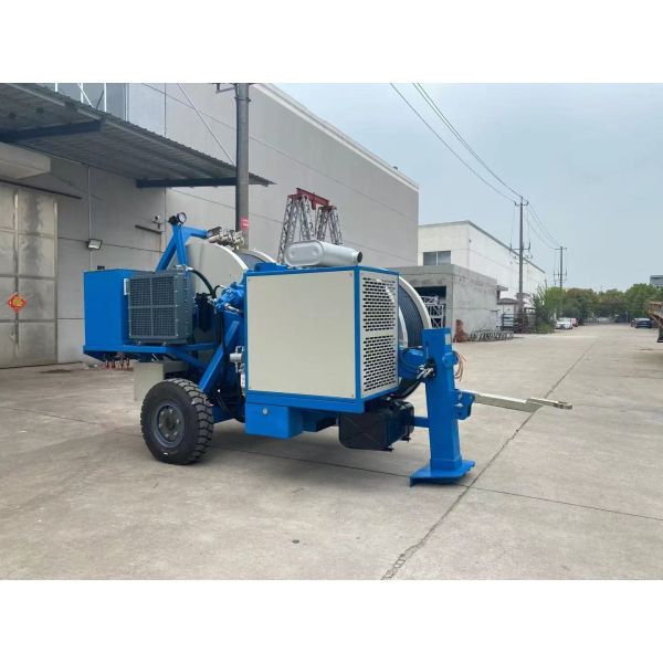 40KN Hydraulic Conductor Tensioner with 5-Groove Design for Efficient Cable Stringing
