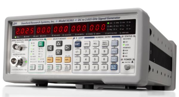 SRS SG380シリーズ RF信号生成器 2.025GHz SG382 OCXO