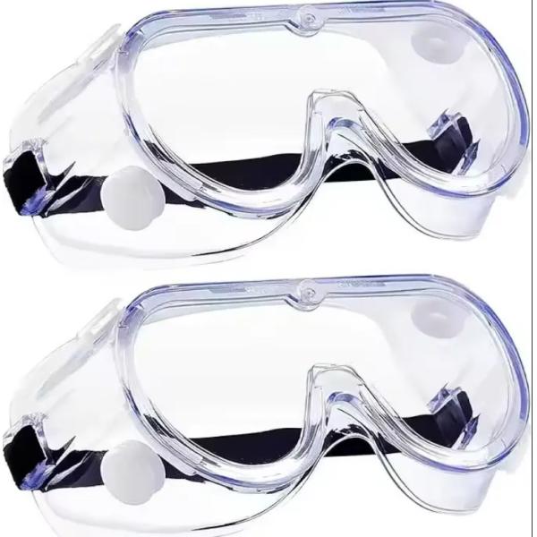Hôpital médical Sécurité du laboratoire Lunettes de sécurité claires Isolation des yeux Protection anti-brouillard Lunettes de protection