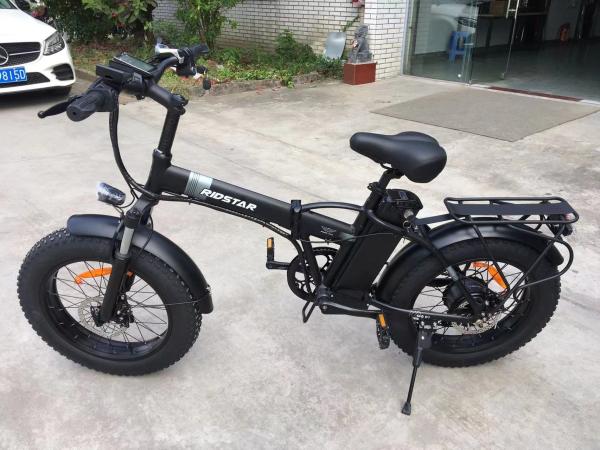 50-60Kms 500w 48v14ah Thumb Throttle Electric City Bikes For Teenagers