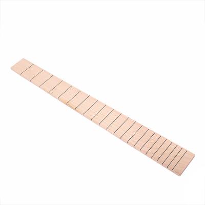 Fretboard de madeira de bordo Substituição de 485mm Fingerboard 22 Fret Peças de guitarra elétrica
