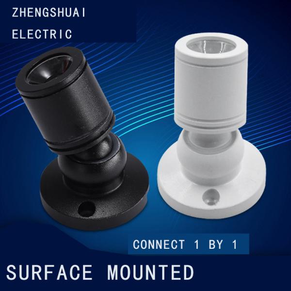ZS-1001 Lumière LED moderne en aluminium 3W IP44 avec 3000K/4000K/6000K et 80CRI