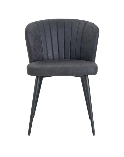 Modern Fabric Velvet Dining Chair with Metal Legs