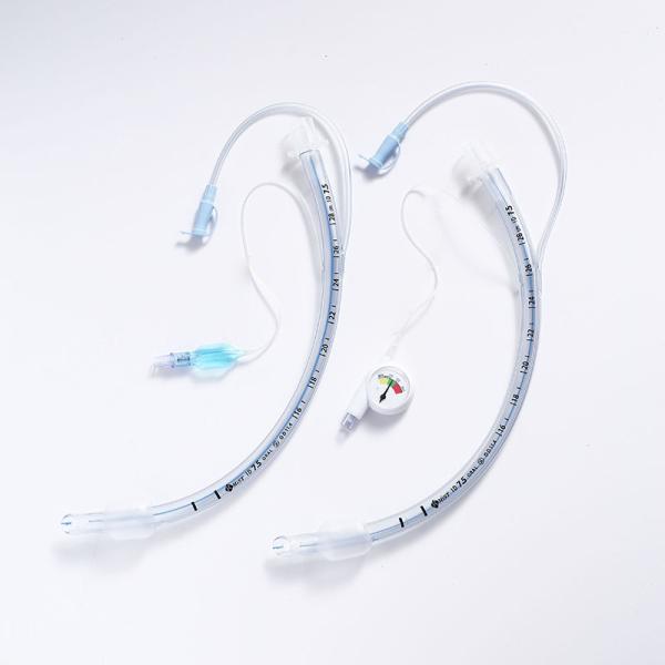 Endotracheal Tube with Suction — High Volume Low Pressure Cuff  — Standard Murphy Eye — Radiopaque Blue Line