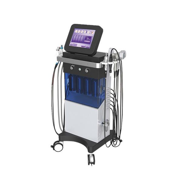 Tratamento facial 10 da máquina H2O2 de alta frequência em 1 sala de estar de beleza do tratamento da pele facial