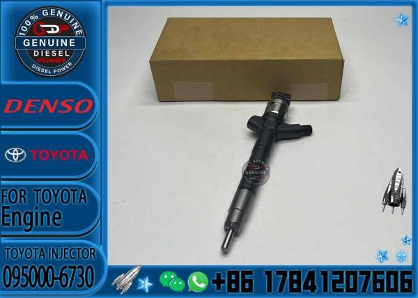 Common rail injector 095000-6730 23670-51020 diesel fuel injector for Toyota Land Cruiser 200 4.5 d V8