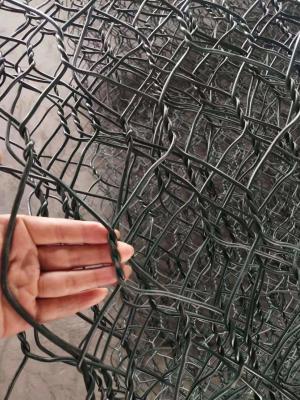 boîte de Gabion de fil de lien de 2.2mm 2.7mm 2.0mm pour aménager des murs en parc de bâtiment et de soutènement