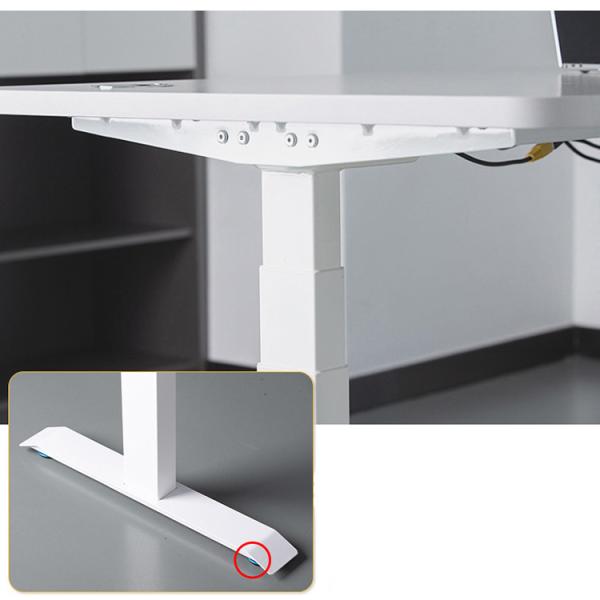Eletrônico Triple Motor Lifting Sit Stand Desk para escritório profissional em 27,9 polegadas / mm