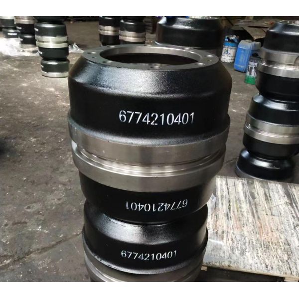 410x180mm Big Truck Brake Drums 6774210401 Mercedes Benz Brake Drum For Truck
