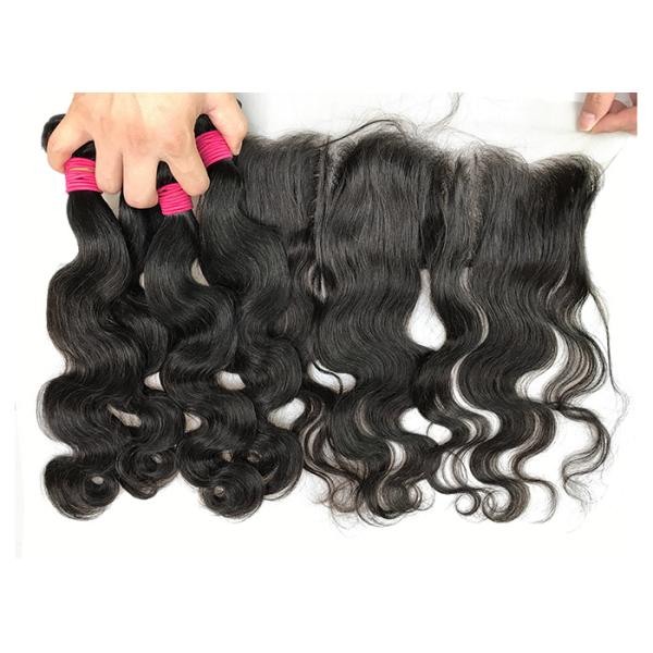Healthy Peruvian Human Hair Weave Length 10'' 12'' 14'' 10A Grade