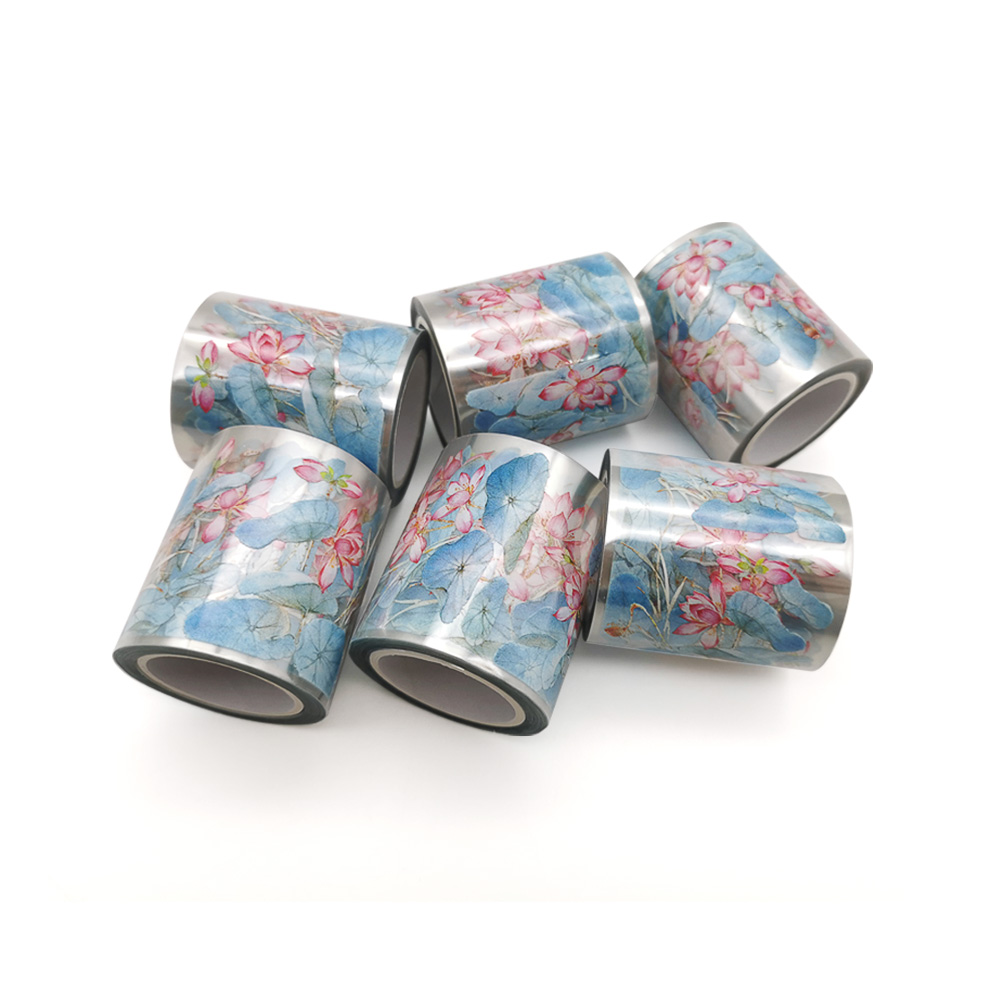 Лента Washi красочного нового лотоса картины бумажная для личной пользы