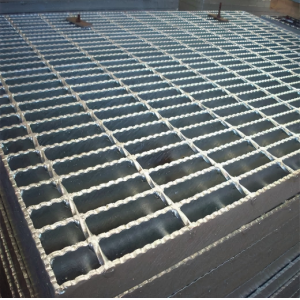 Polish Serrated Surface Standard Stainless Steel Bar Grating with Customizable Sizes for Industrial Use