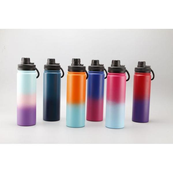 32 oz Botellas de agua de presión de flujo rápido Botella de agua deportiva con mezcladora de bolas Whisk bicicleta Ciclismo Botella de agua Viaje para ir libre de BPA