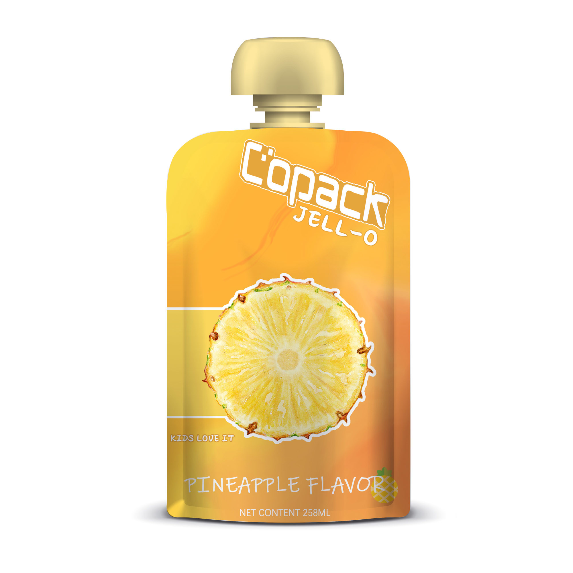 Пластиковый жидкостный мешок Spout напитка фруктового сока упаковывая 200ml многоразовое