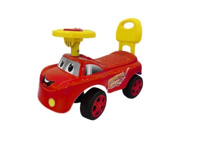 Pé 1.35kg vermelho para pavimentar o passeio no carro para a música de luzes 51*25*40cm do bebê de um ano