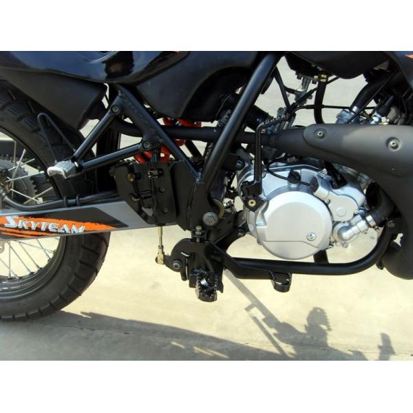 4 мотоцикл спорта хода 50кк с светами сигнала, одиночные мотоциклы цилиндра проветривает охлаженный