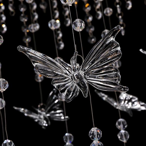 Cheap modern crystal ceiling lights with Butterfly Crystal Lamp (WH-CA-43)