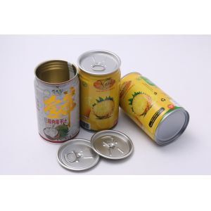 Customizable Tin Can For Beverage Packaging With ISO9001 And SGS Certification In Different Sizes And Thicknesses