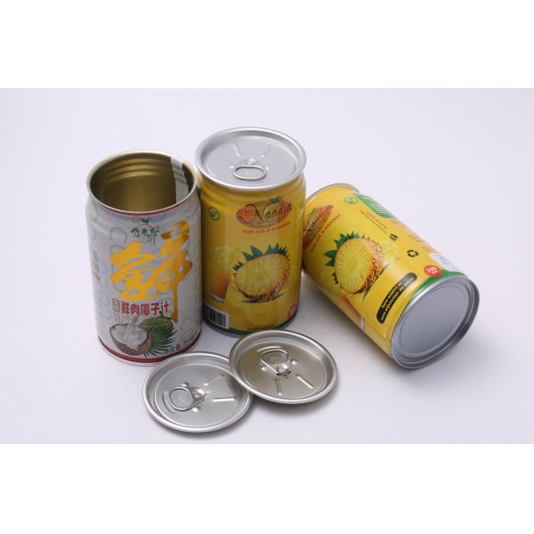 Customizable Tin Can For Beverage Packaging With ISO9001 And SGS Certification In Different Sizes And Thicknesses