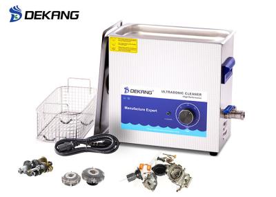 300W 14L Mechanical Ultrasonic Cleaner , Sliver Stainless Steel Ultrasonic Cleaner 