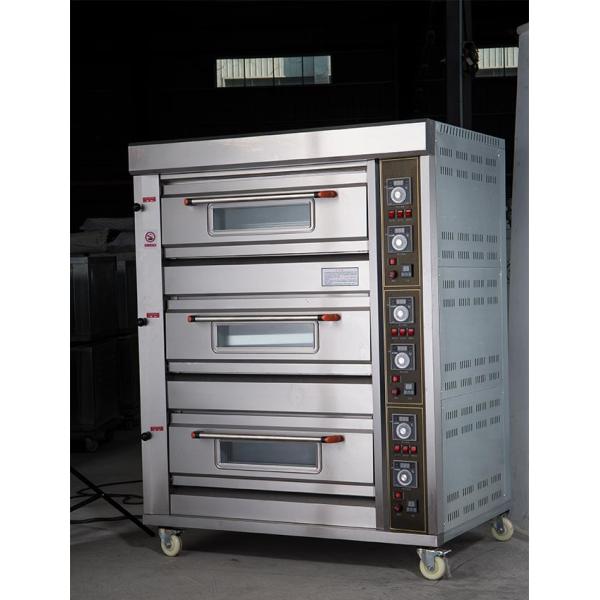 Оборудование пекарни печи газа 3 подносов палубы 6 коммерчески