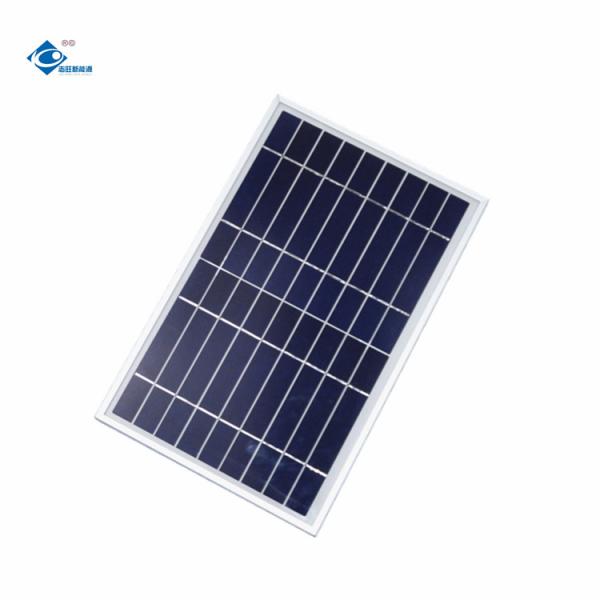 painel solar cristalino poli do tigre portátil de vidro transparente do jinko do sistema ZW-10W-9V das energias solares do painel solar 9V 10W